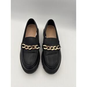 Women’s A New Day Size 8 1/2 Black Oxford Platform Mary Jane’s